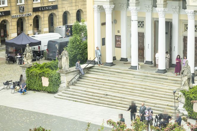 Gwiazdy na planie serialu "Klara"