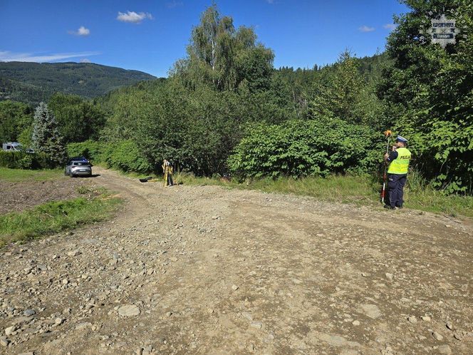 Wypadek w Brennej. Nie żyje 31-latek