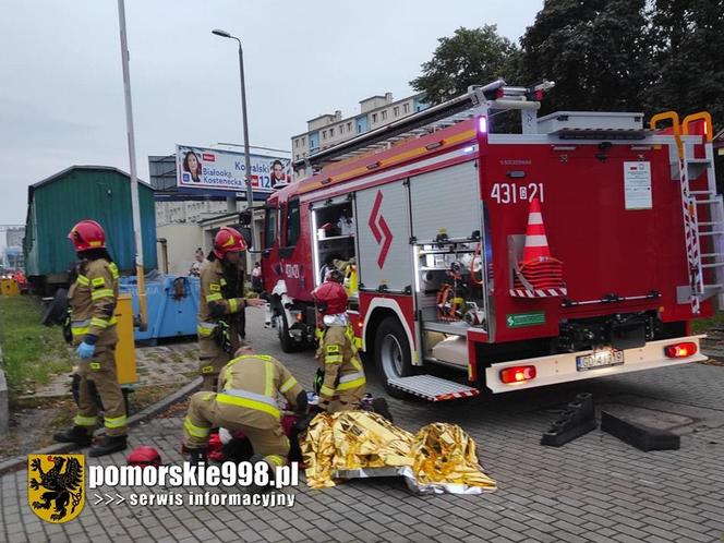 Wypadek EZS zderzył się z szynobusem