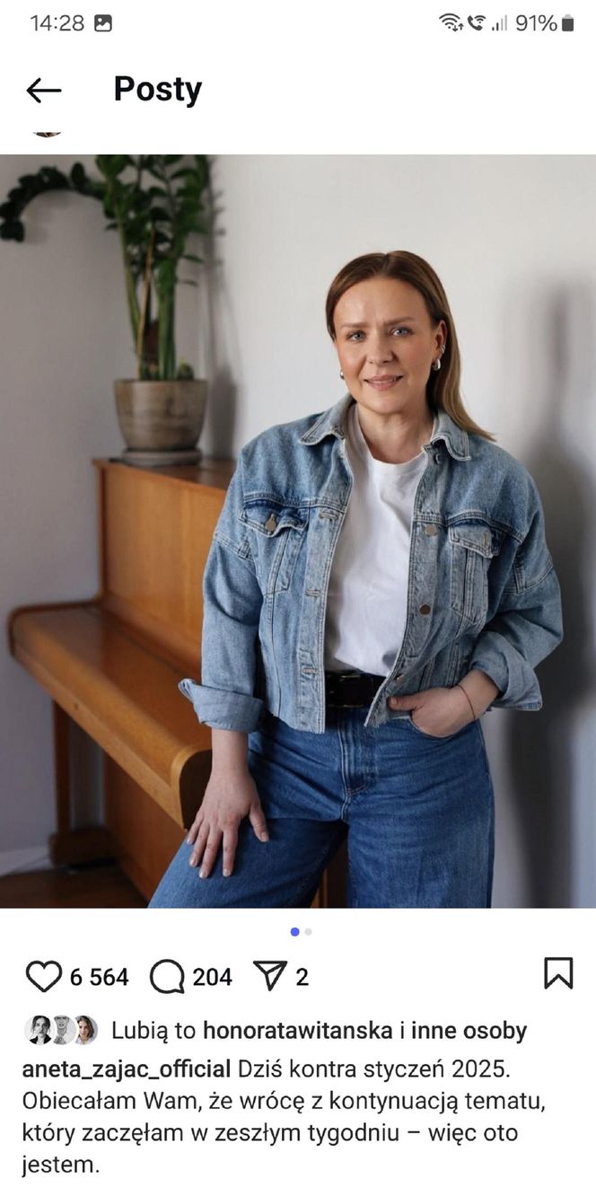 Aneta Zając pokazuje efekty diety - 28 marca 2025