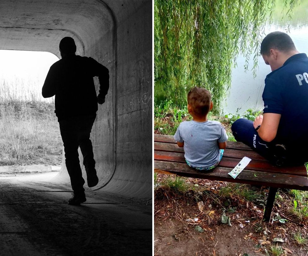 Szok pod Rawą Mazowiecką. Mężczyzna zabrał 4-letniego synka i uciekł