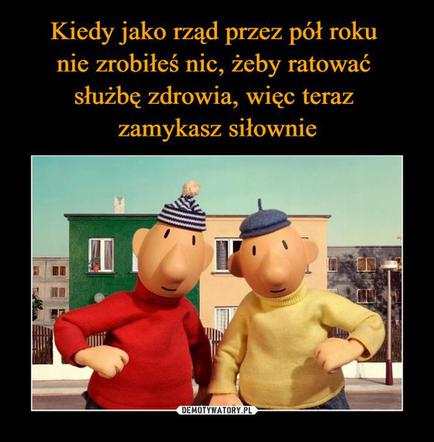 Zamknięcie siłowni, koniec z zajęciami fitness [MEMY]
