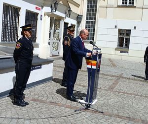 Ślubowanie nowego komendanta Straży Miejskiej w Grudziądzu