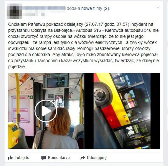 Incydent w autobusie 516