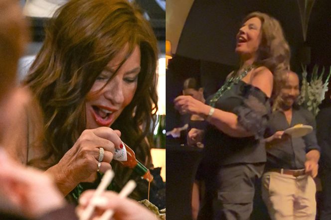 Agnieszka Perepeczko je, pije i tańcuje w środku nocy