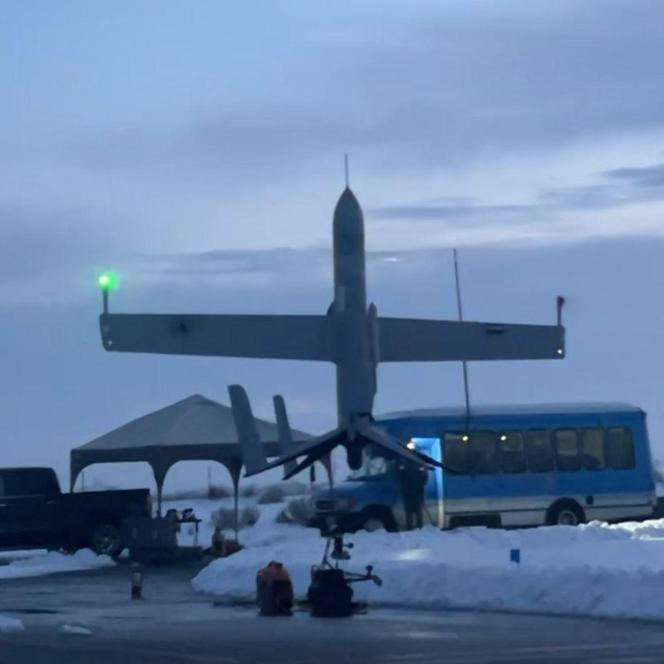 Bezzałogowiec Flexrotor podczas testów w Arktyce