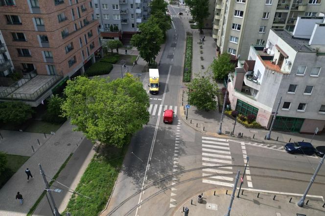 Ulica Wileńska przed zmianami