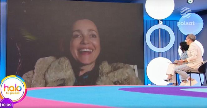 Karolina Rosińska w "Halo, tu Polsat"