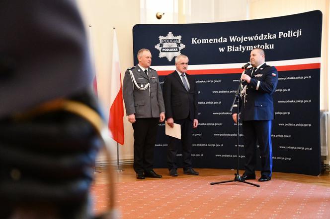 Podlascy policjanci mają nowego komendanta wojewódzkiego