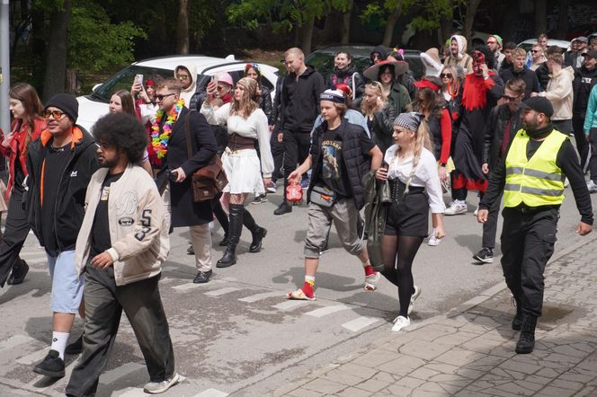 Juwenalia 2025 w Kielcach. Korowód studentów