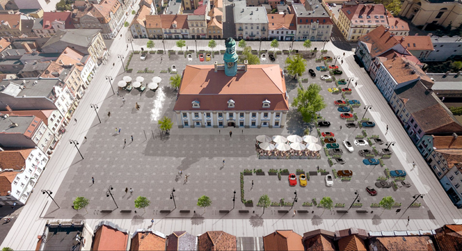 Rynek Rawicz wizualizacja 