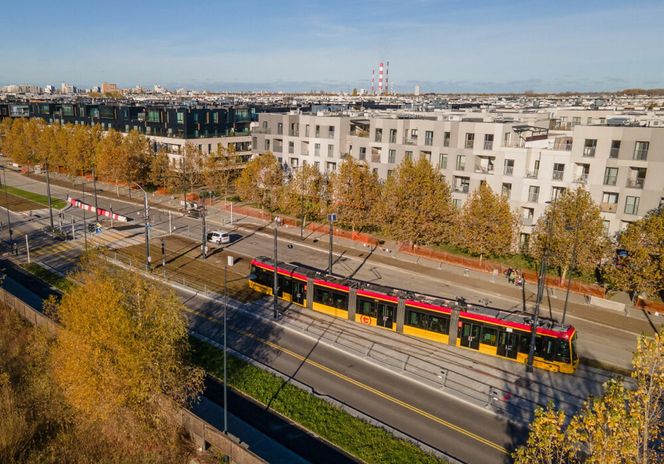 Pół miliona pasażerów w tydzień. Nowa trasa tramwajowa w Warszawie bije rekordy popularności