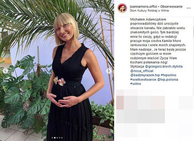 Joanna Moro zdradziła, że urodzi córeczkę