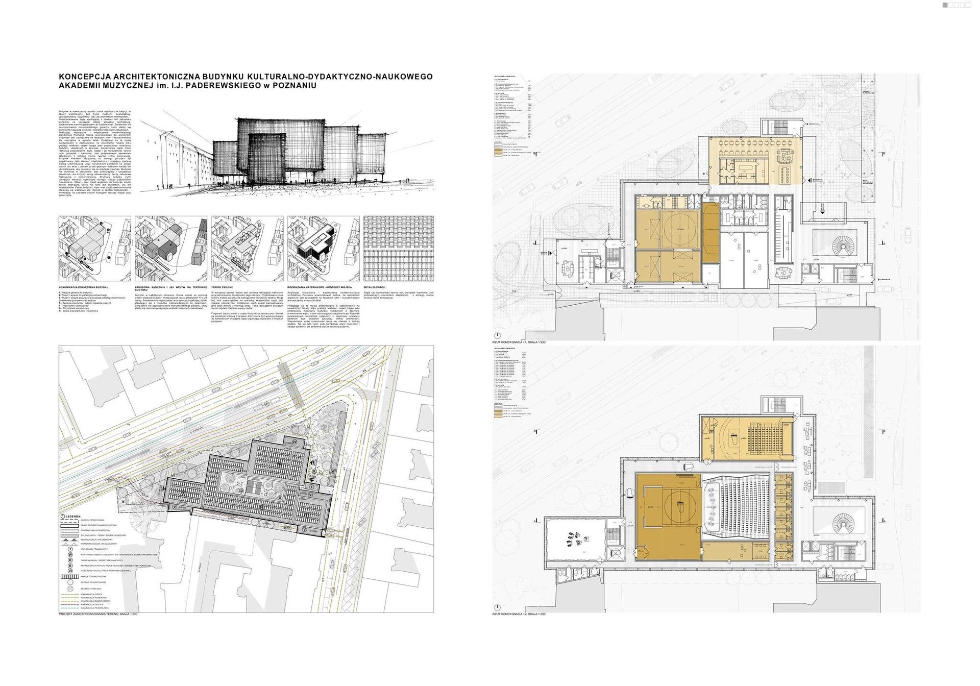 Konkurs SARP na budynek Akademii Muzycznej w Poznaniu