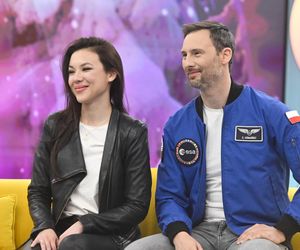 Aleksandra Uznańska-Wiśniewska i Sławosz Uznański-Wiśniewski 