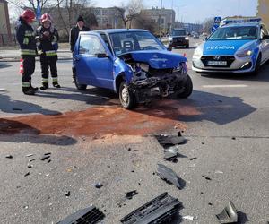 Wypadek w centrum Skarżyska-Kamiennej