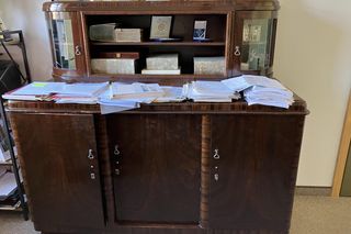 I LO im Kopernika w Toruniu - gabinet Hanny Wryczy, dyrektor szkoły