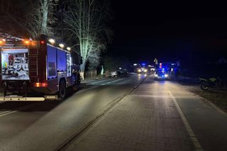 W Dąbbrówce - Ług dachował samochód, kierowca uciekł