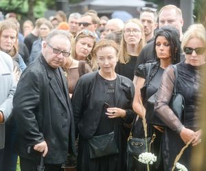 pogrzeb Joanny Kołaczkowskiej - gwiazdy