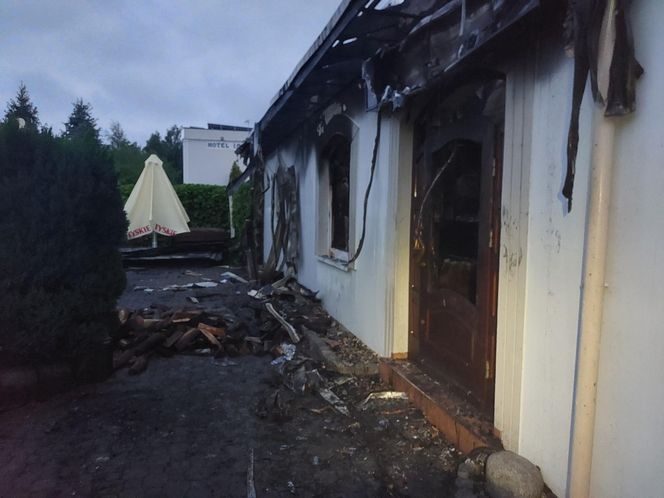 Celowe podpalenie restauracji w Piekarach Śląskich. Mają podejrzanego!