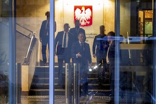 Karol Nawrocki po udzieleniu wywiadu