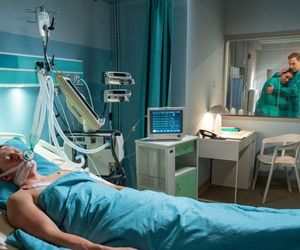 	Barwy szczęścia odc. 3131. Błażej Modrzycki (Piotr Ligienza), Łukasz (Michał Rolnicki), Weronika (Maria Świłpa)