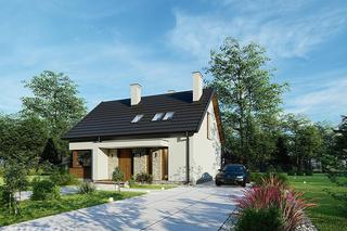 Projekt domu A115 Dla rodziny - wizualizacje, plany, rysunki, propozycje aranżacji