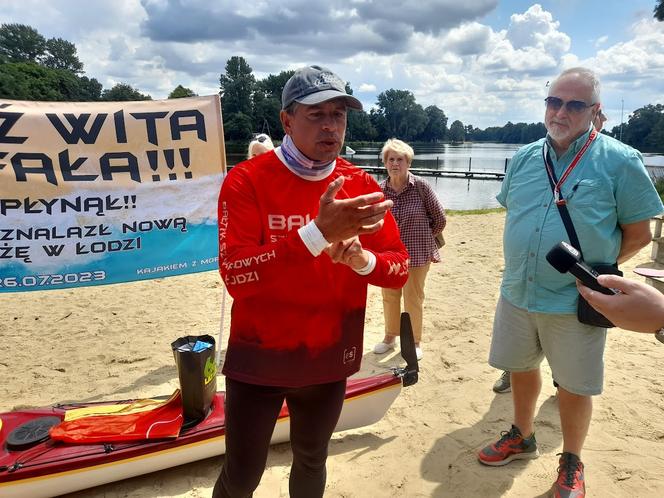 Przepłynął z Bałtyku do Łodzi w 20 dni! Wyjątkowe osiągnięcie kajakarza