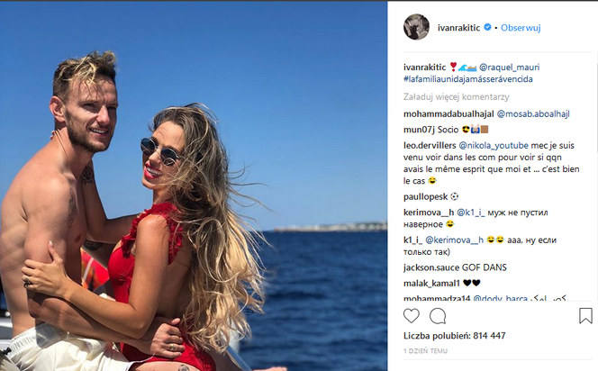 Ivan Rakitić, Raquel Mauri