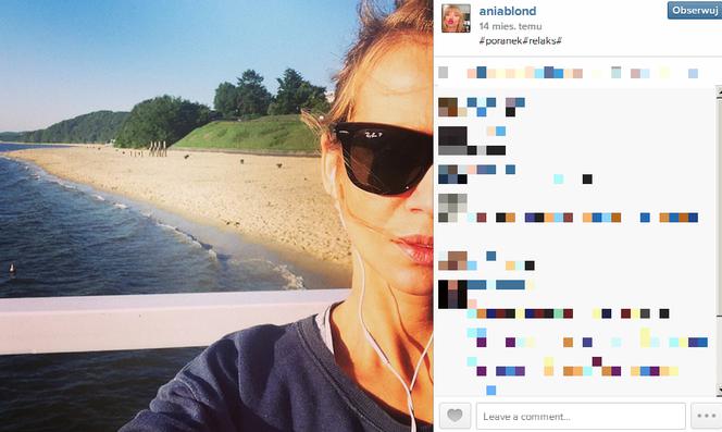 Anna Przybylska Instagram Facebook
