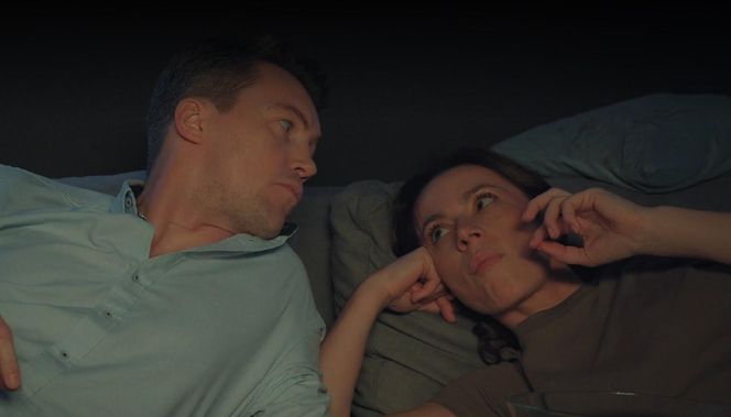 M jak miłość odc. 1874. Martyna (Magdalena Turczeniewicz), Jakub Karski (Krzysztof Kwiatkowski)