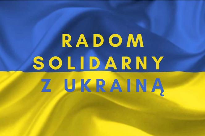 Radom solidarny z Ukrainą 