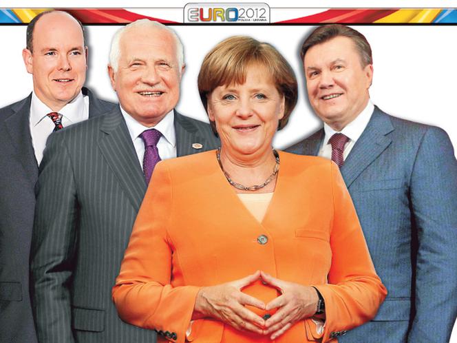 EURO 2012. Zagraniczni POLITYCY, którzy przyjadą do Polski: MERKEL, książę ALBERT z Monako, JANUKOWYCZ