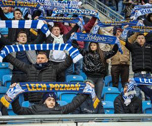 Tak bawili się kibice na meczu Lech Poznań - Pogoń Szczecin