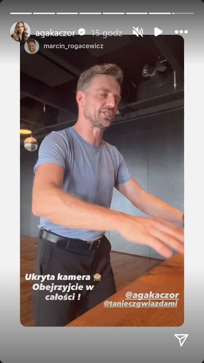 Agnieszka Kaczorowska dumna jak nigdy. Rogacewicz? Mokry od góry do dołu!