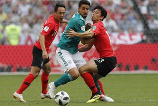 Grupa F: Mecz Korea Płd-Niemcy. Sami Khedira i Koo Ja-cheol