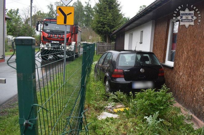 Pijany kierowca wjechał w szkolny autobus. Blisko tragedii w Śląskiem