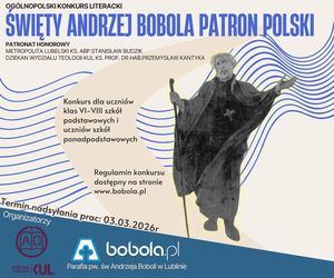 Ruszył konkurs literacki dla młodych poświęcony św. Andrzejowi Boboli