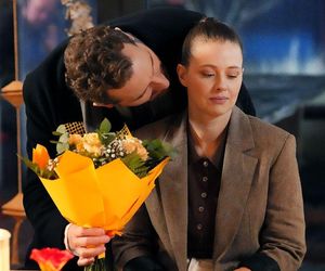 Barwy szczęścia odc. 3176. Szczepan Krajewski (Robert Gulaczyk), Gabrysia Niedzielska (Marta Juras)