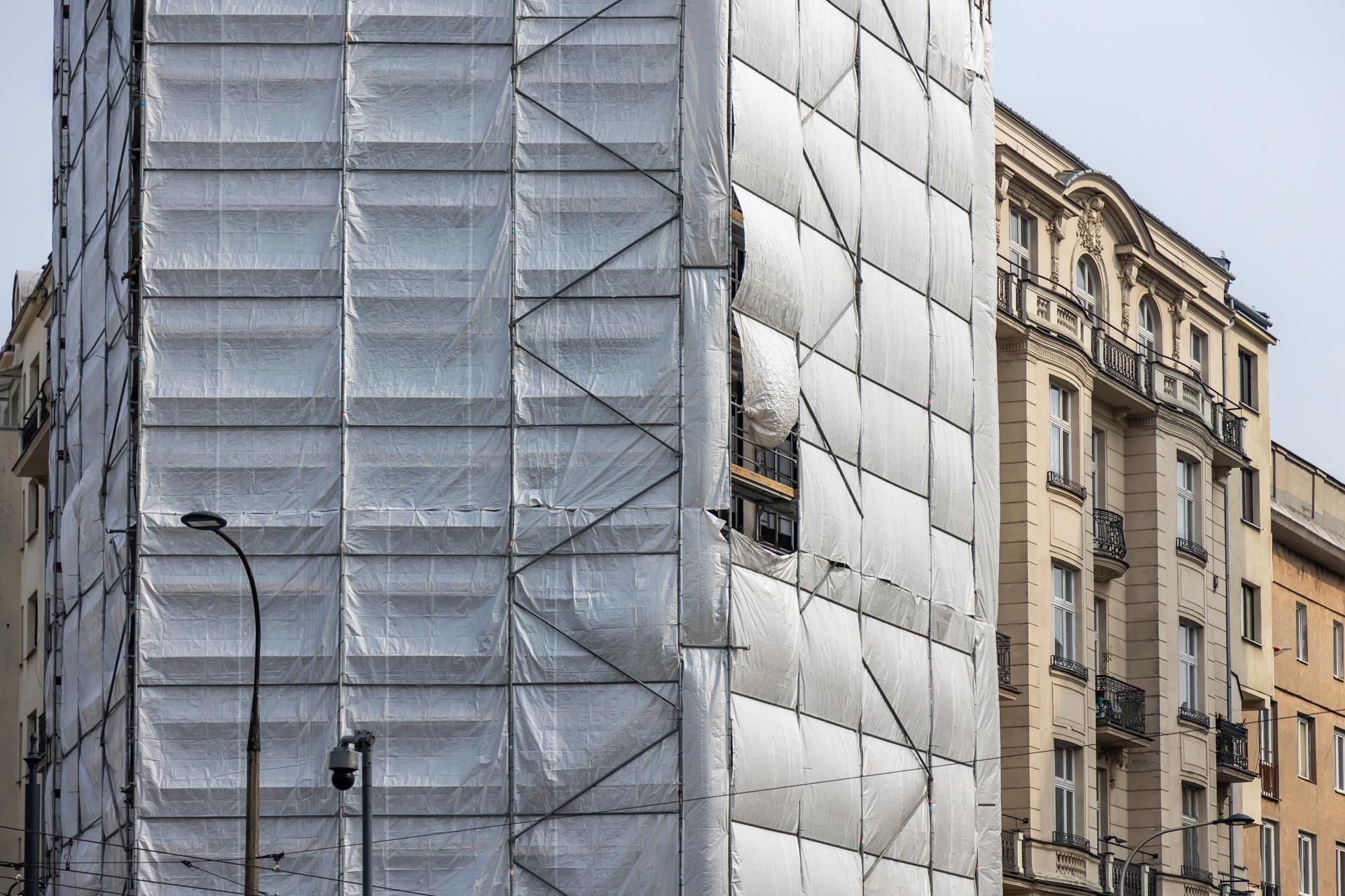 Szkieletor przy Placu Politechniki 4 w Warszawie