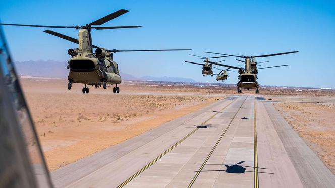 Śmigłowce CH-47F Chinook