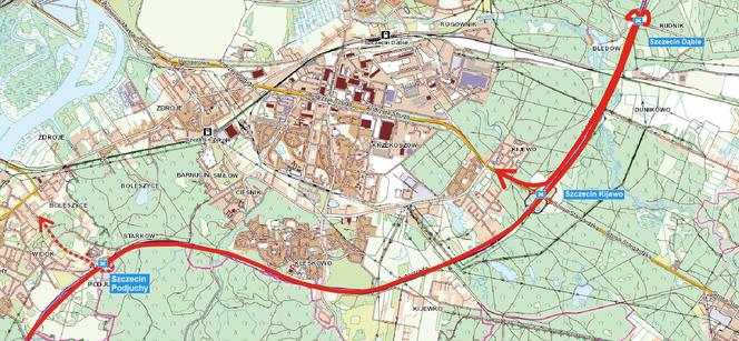 Przebudowa węzła Kijewo - październik 2020