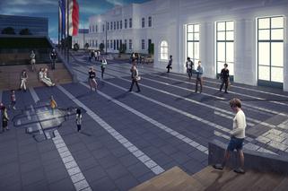 Przebudowa placu przed dworcem PKP w Sosnowcu