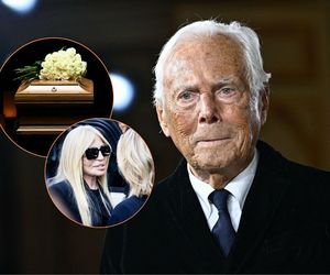 Tak wyglądał  pogrzeb Giorgio Armaniego. Kto pojawił się na ceremonii? [ZDJĘCIA]