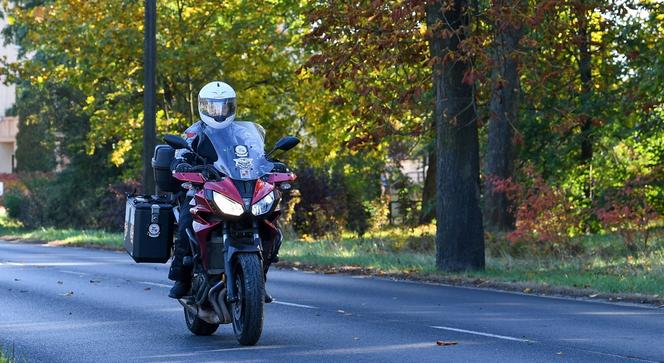 Posłanka Iwona Michałek szaleje na motorze 