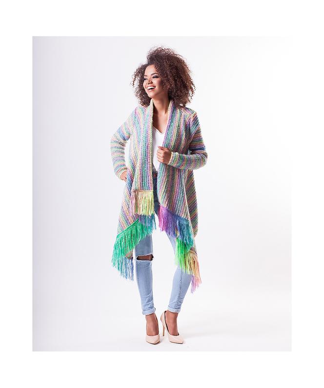 długi sweter, kardigan