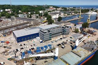 Nowa hala kadłubowa w stoczni Wojennej w Gdyni jest olbrzymia