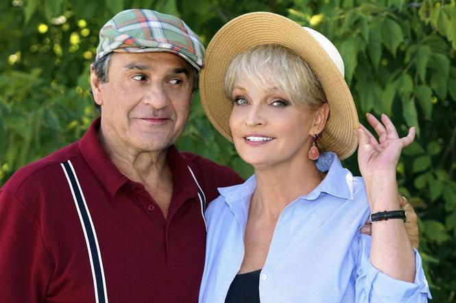 Barwy szczęścia odc. 1988. Jerzy (Bronisław Wrocławski), Małgorzata (Adrianna Biedrzyńska)