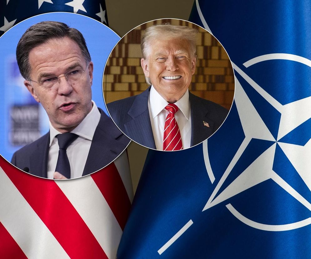 M. Rutte i Trump