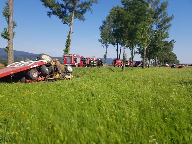 Śmiertelny wypadek na DK 33 w miejscowości Wilkanów